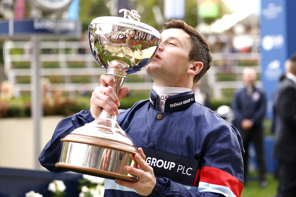 Murphy celebrated his third jockey championship at Ascot on QIPCO British Champions Day