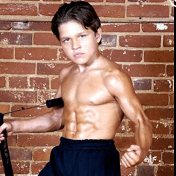 He eventually gave up bodybuilding at the age of 11