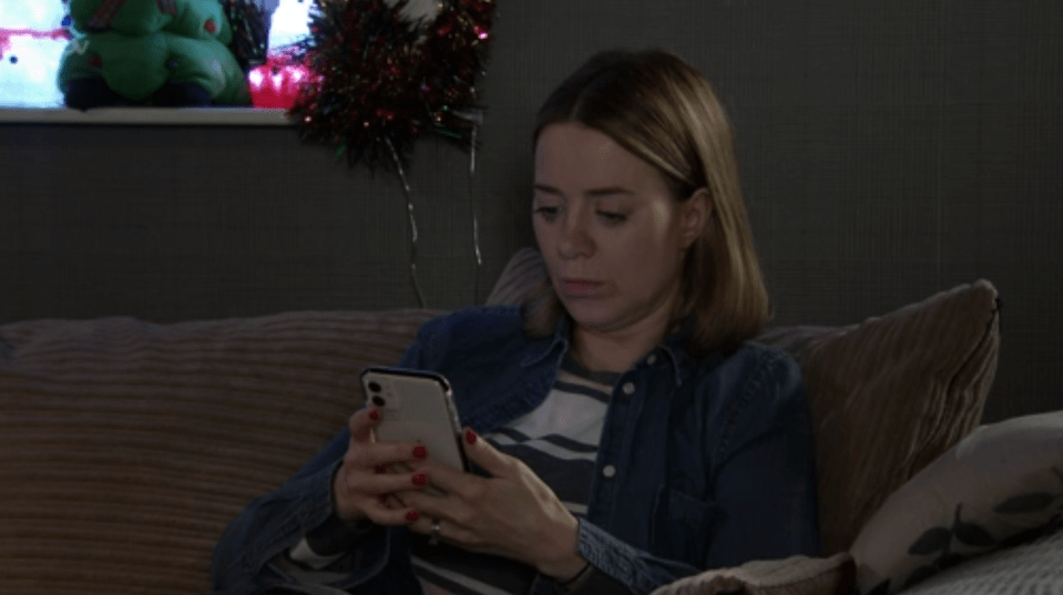 Coronation Street's Abi Webster has some news for Imran