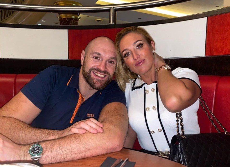 Tyson Fury recently took time out of training to take his wife Paris out on a birthday date