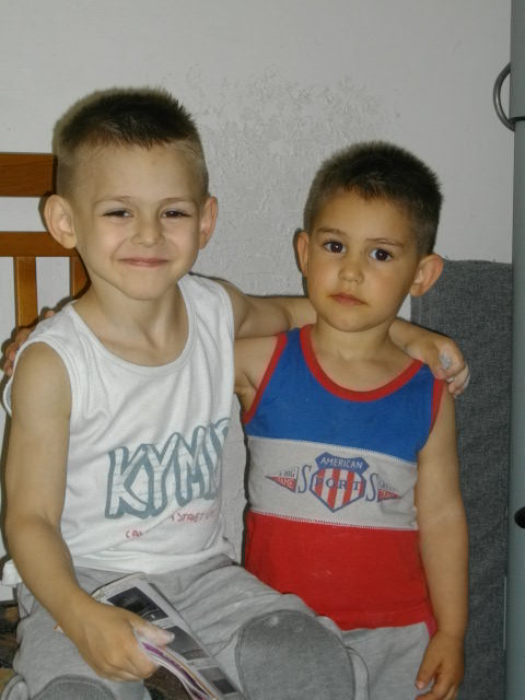 The two boys started training when they were just toddlers