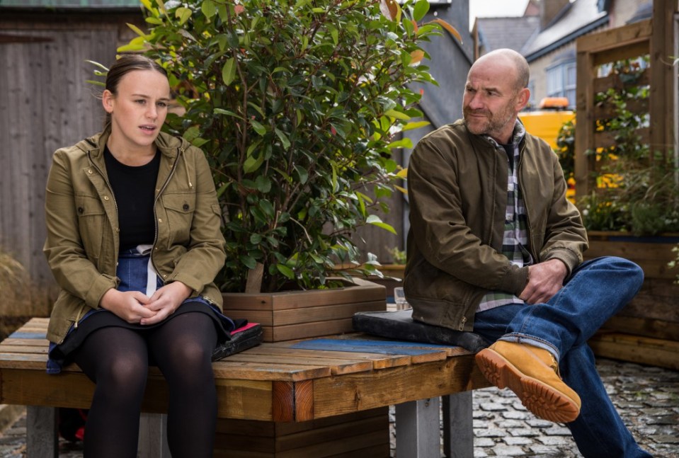 Ellie, who became godmother to Brooke's son, plays Faye Windass on the soap