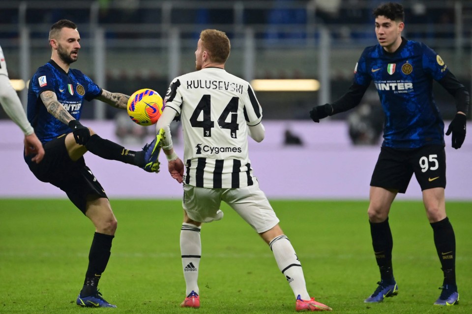 Kulusevski wore his favourite number at Parma and Juventus