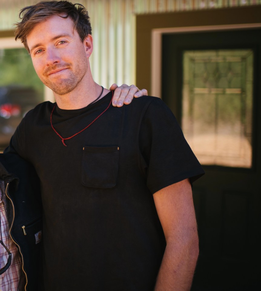 Even though he loves to ski, climb and mountain bike,  filmmaker Max is not hooked on risk-taking like his dad and step-dad