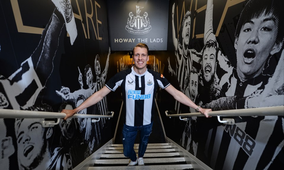 Dan Burn has left Brighton for Newcastle in a £13m deal