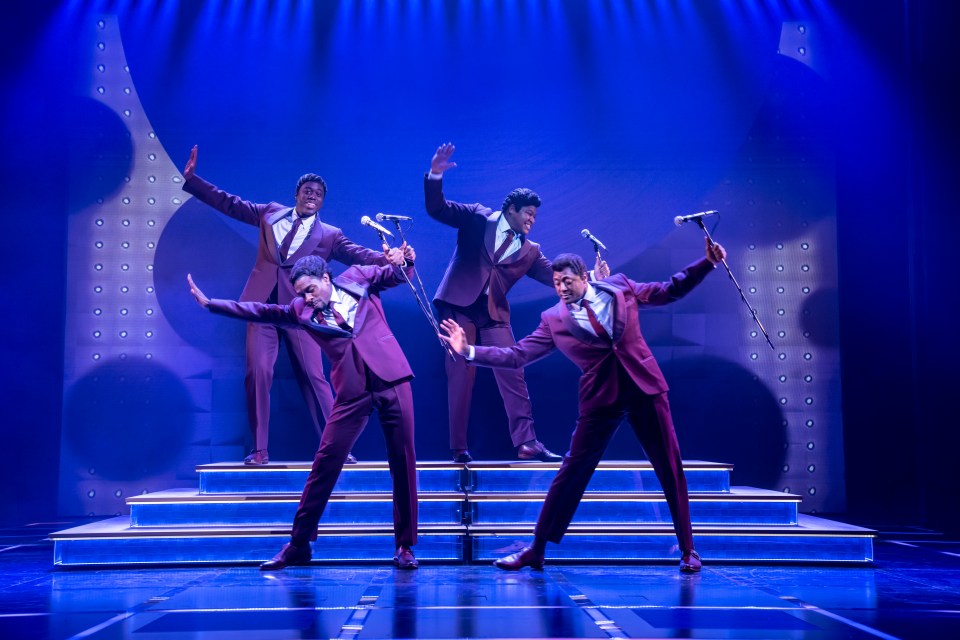 You can enjoy performances of some of The Drifters biggest hits in the new musical production.