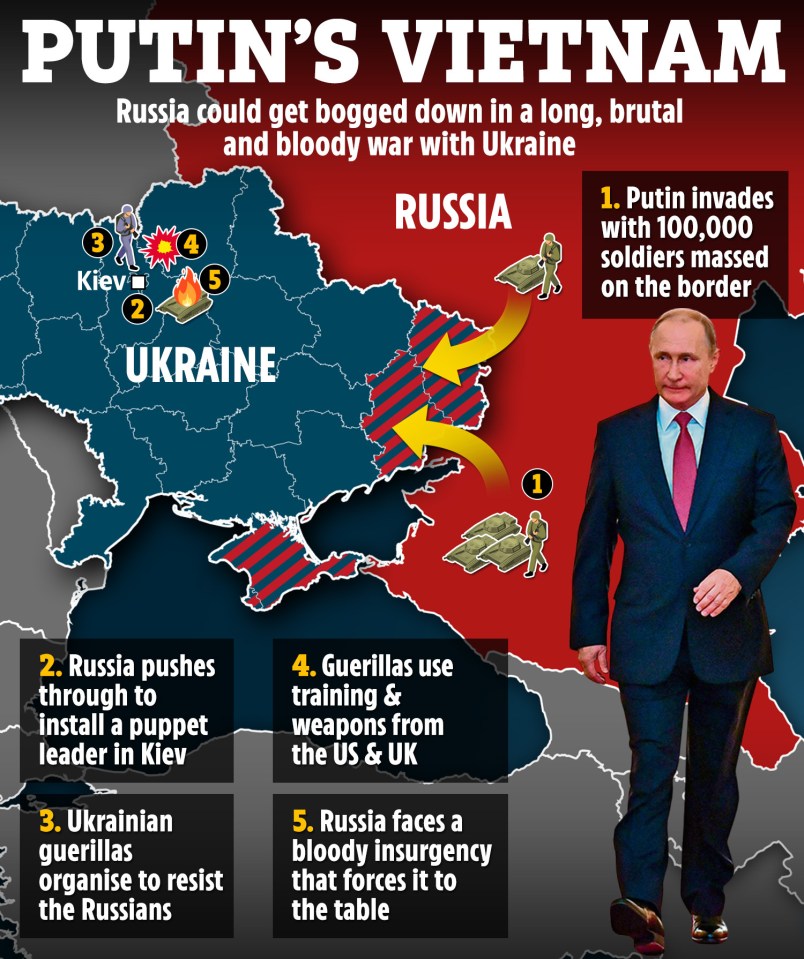 Western allies sounded fresh warnings that Russia would pay a heavy price if it invades Ukraine