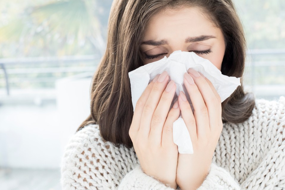 Struggling with a blocked nose could actually be a sign of something more serious than a common winter cold