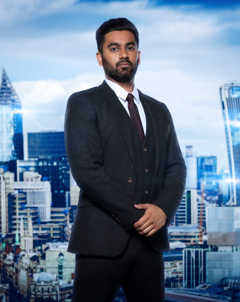 Akshay Thakra is hoping to impress Lord Sugar on The Apprentice