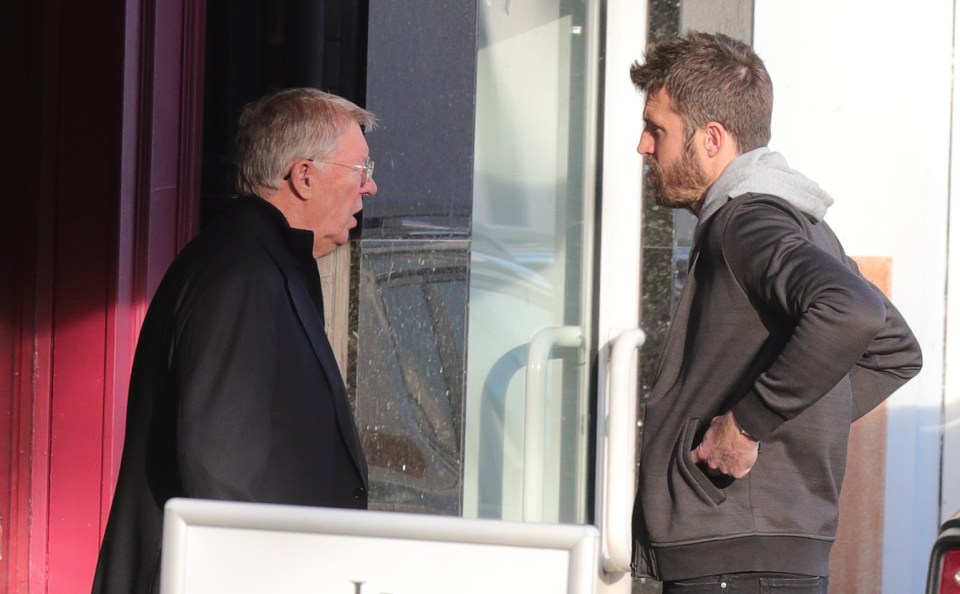 The pair were colleagues at Old Trafford for seven years