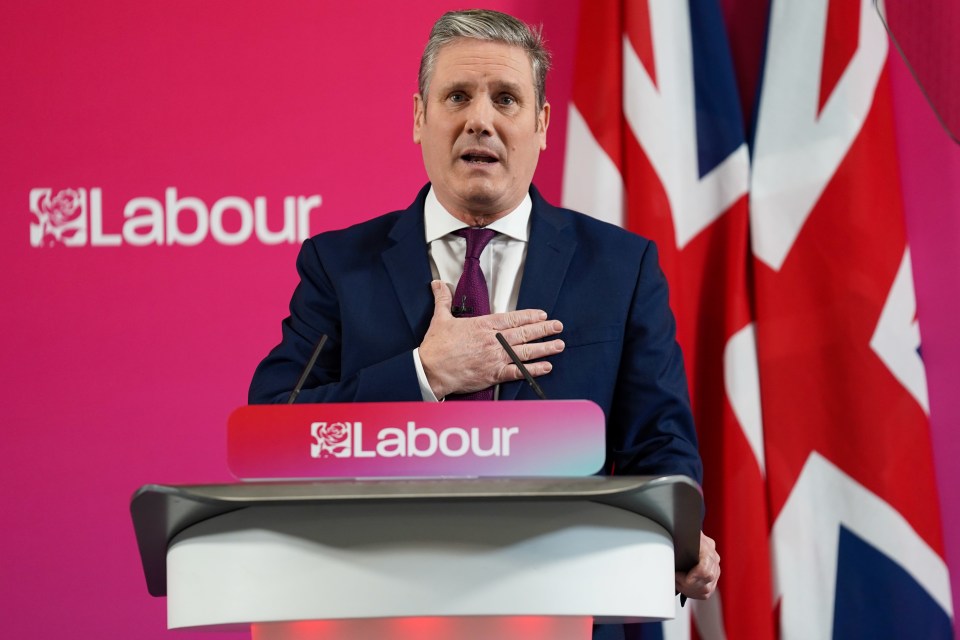 A spoksperson for Sir Keir Starmer says the drink came during a break in a work meeting