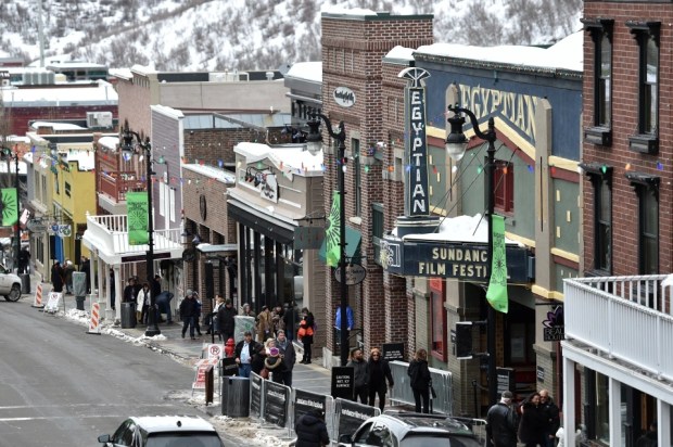 the sundance film festival is being held in a small town