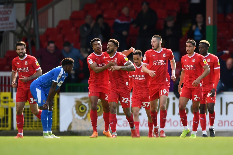 Swindon are set to receive up to £400,000 for their FA Cup tie with Man City - a huge boost to their financial woes