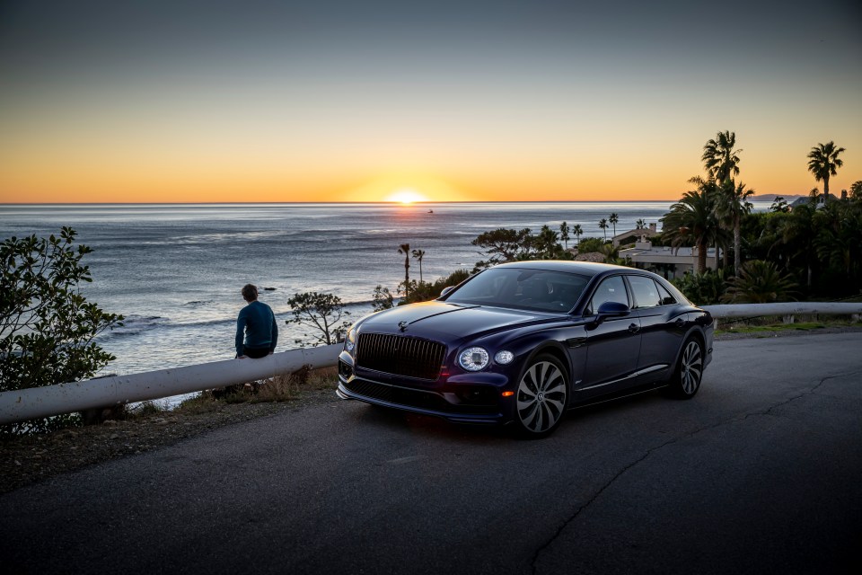 The Bentley Flying Spur hybrid