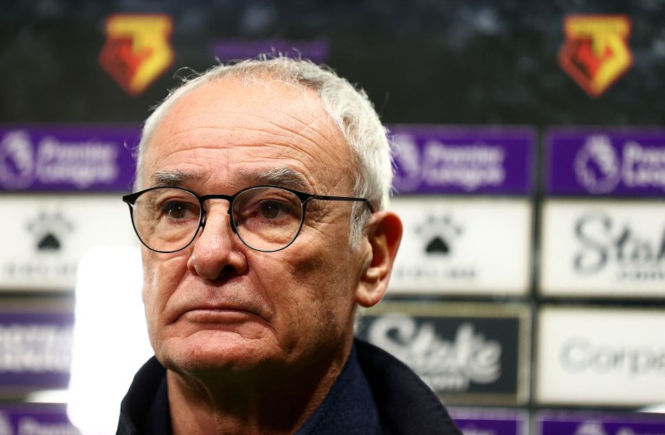 The Italian only took charge in October but the club have now slipped into the bottom three