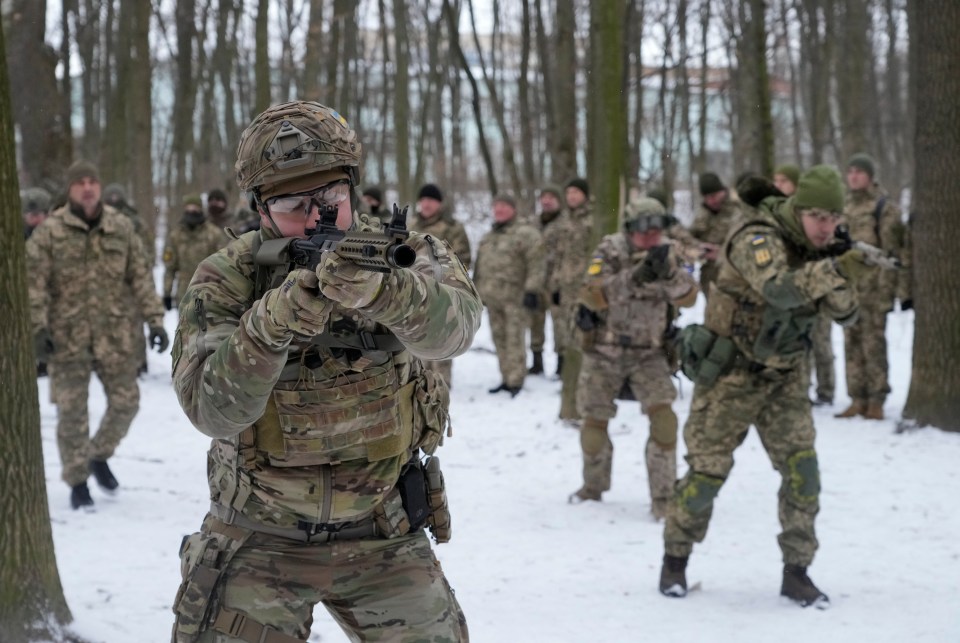 Britain stands 'shoulder to shoulder' with Ukraine as Russian troops mass on the border, Dominic Raab said this morning