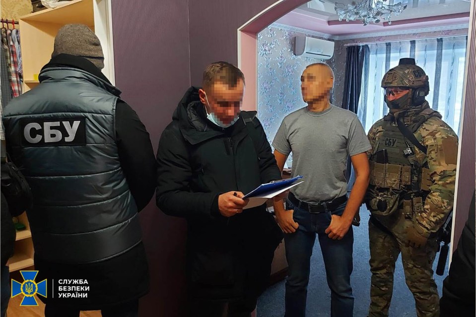 Ukraine said the gang were planning to launch a series of attacks