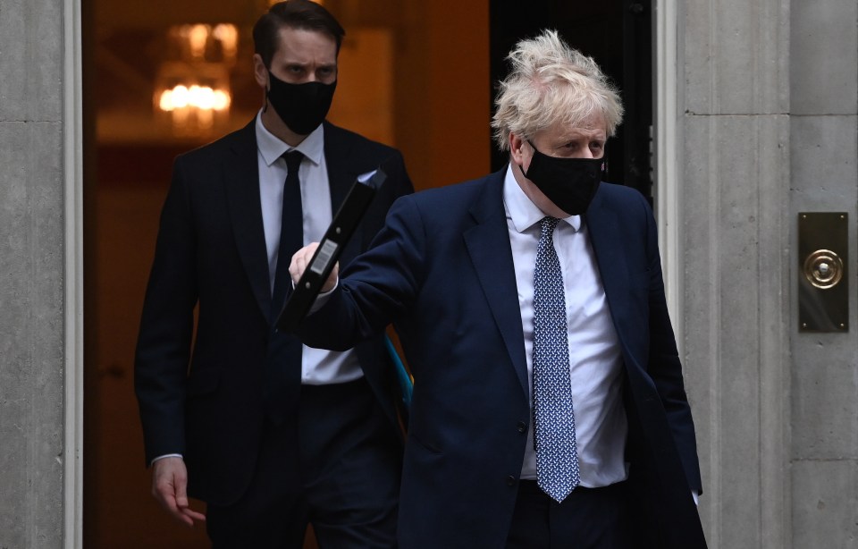 Boris Johnson leaves No10 today