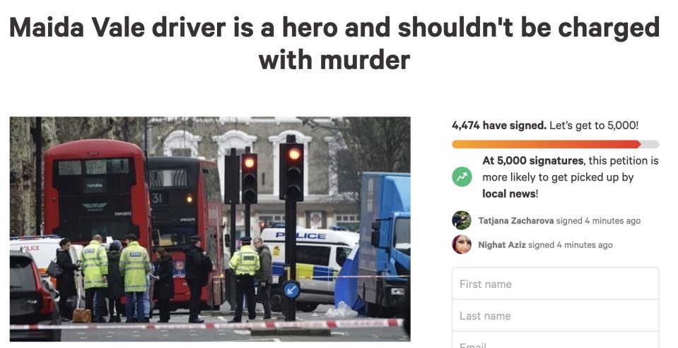 More than 4,000 people have signed the petition so far