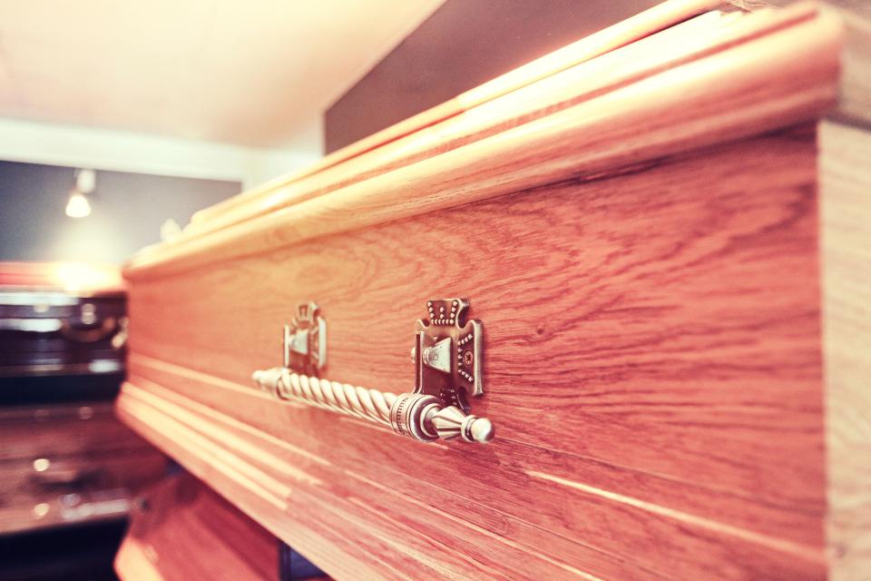A coffin in the living room isn't a great selling point