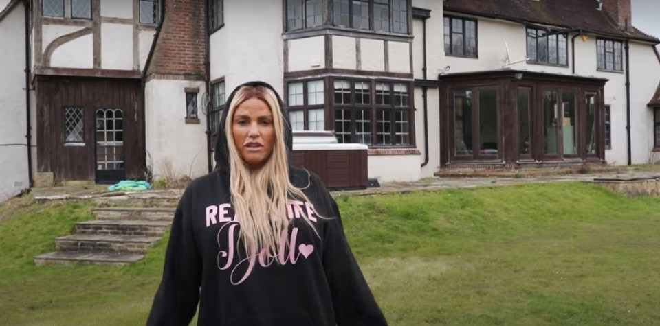 Katie hopes to renovate the property back to its former glory