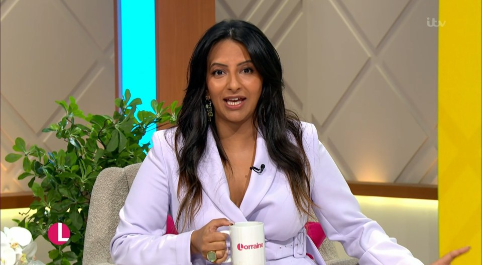 Ranvir Singh looked stunning on Lorraine this morning