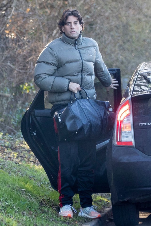 The reality star is keeping up his fitness regime