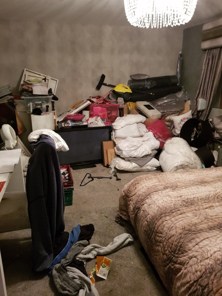 There was also a fire in one of the bedrooms which caused burns and smoke damage