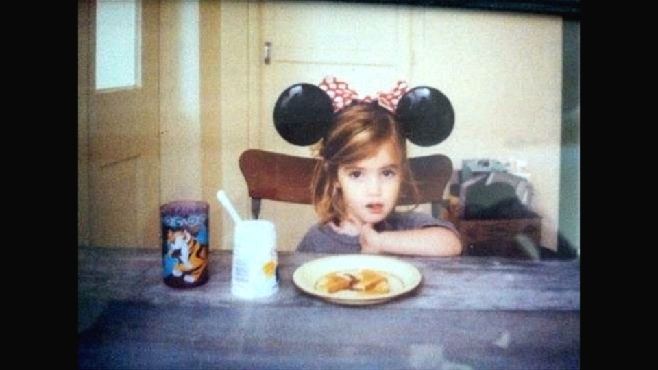 A childhood photograph - supposedly of the the Hermoine star - was confused with one of fellow actress Emma Roberts