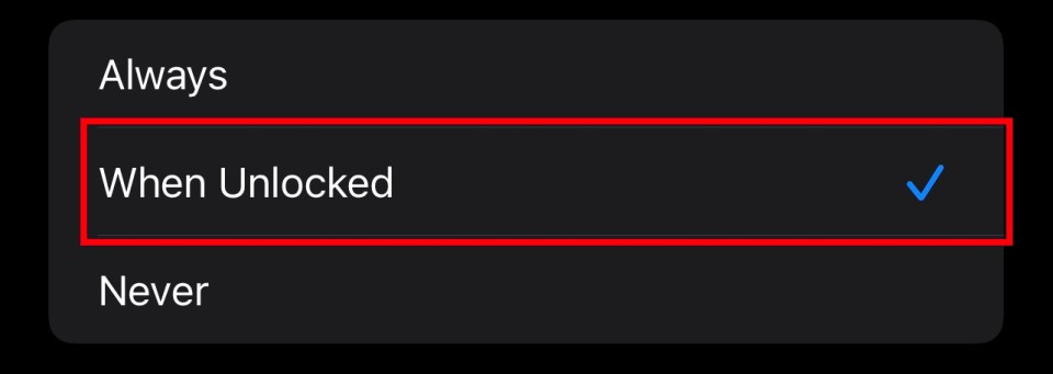 Change notification settings
