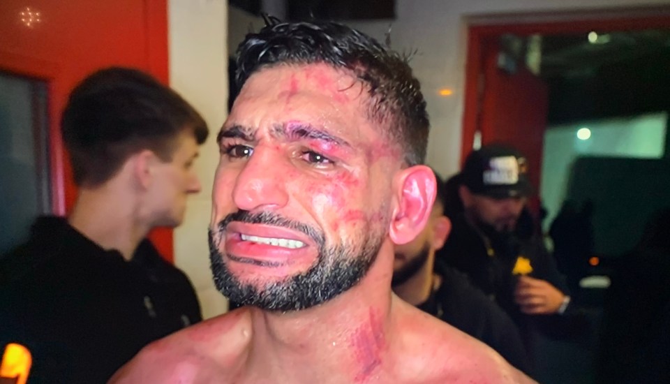Amir Khan was well beaten by Kell Brook in six rounds