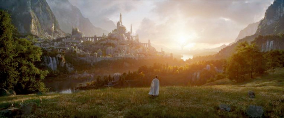 Studio bosses wanted to capture the same breathtaking scenery used in the Lord Of The Rings movies