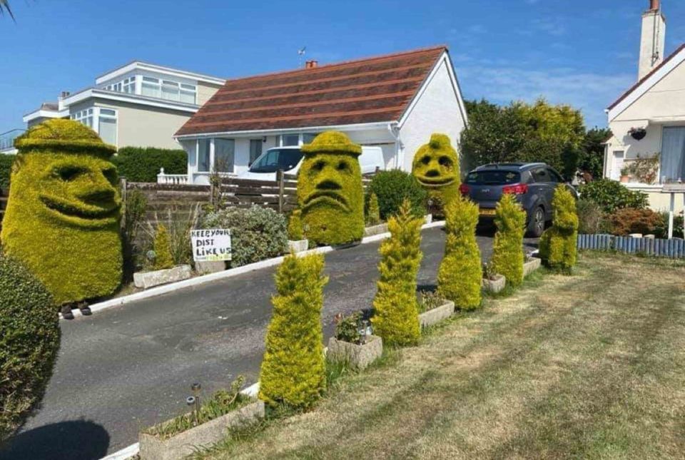 Charlie said: 'I just really enjoy spending time in the garden'