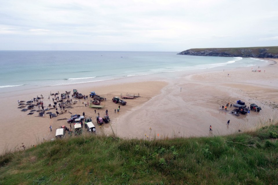 Filming for House of the Dragon started in April last year in Cornwall