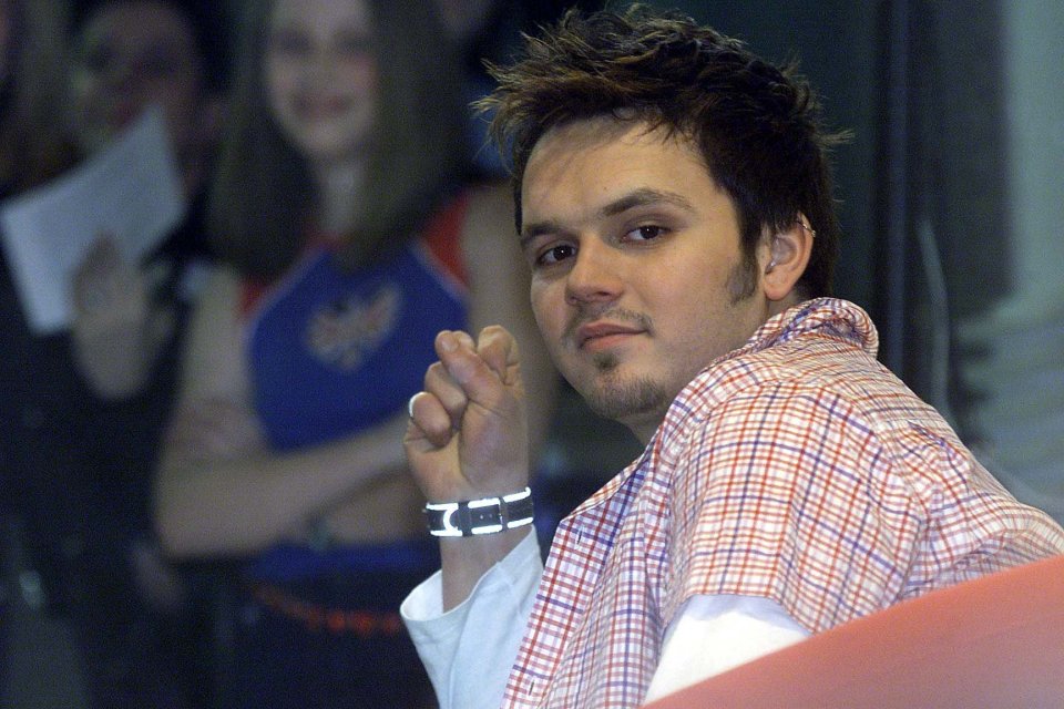 The performer found fame in band S Club 7. Pictured in 2001