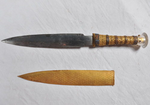 King Tut's dagger was forged using iron from a meteorite