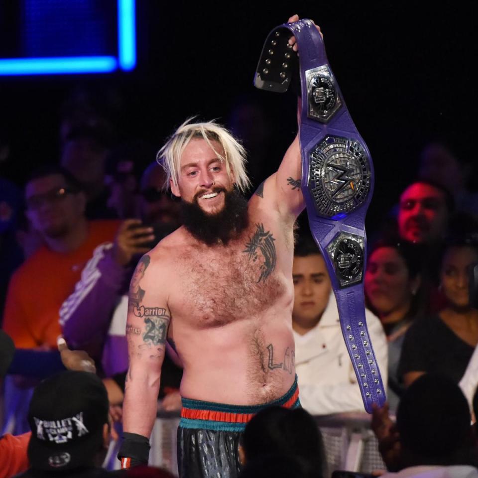 Enzo Amore used to wrestle in WWE as a cruiserweight and even won gold