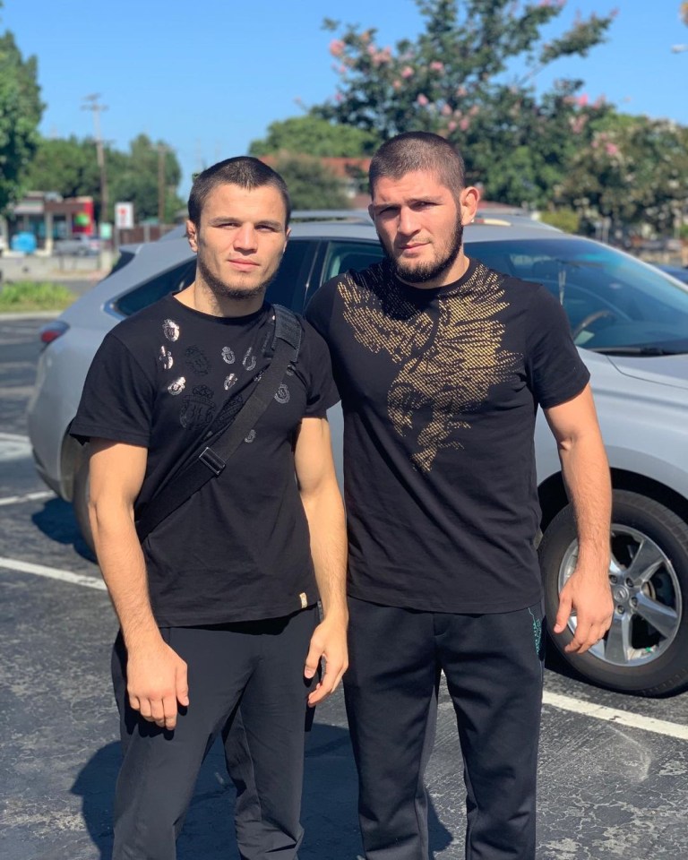 Umar, 26, is the cousin of former UFC lightweight champ Khabib