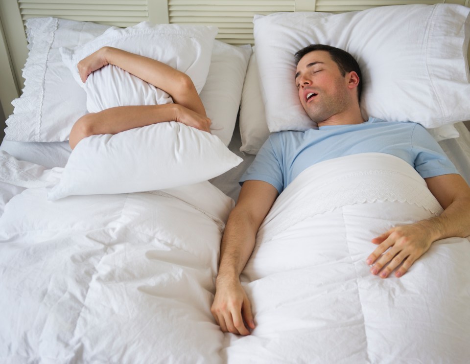  Snoring can be annoying and disruptive for people who sleep next to someone who is a frequent snorer