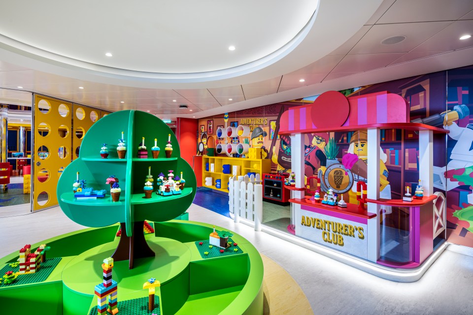 A Lego themed kids club to keep will keep little ones busy