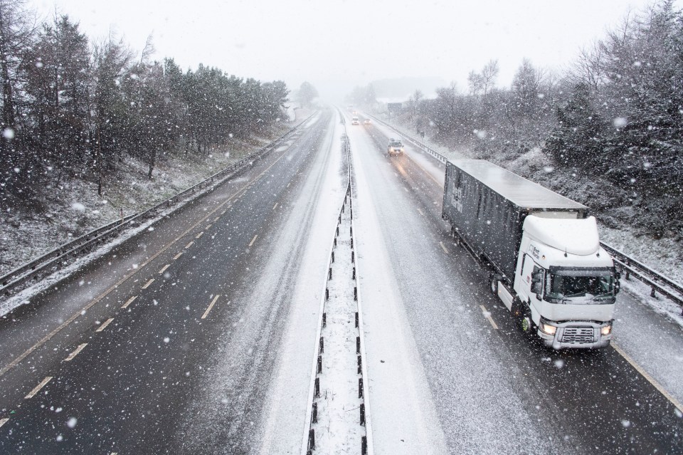 There could be travel hazards in Scotland