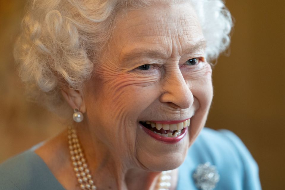 The Queen appeared in good spirits