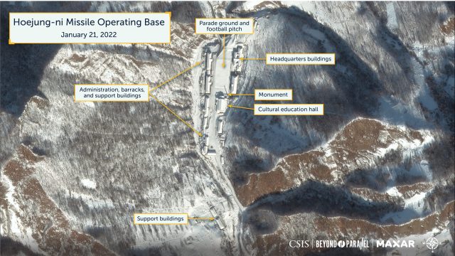 Detailed satellite pictures reveal the location of the airbase