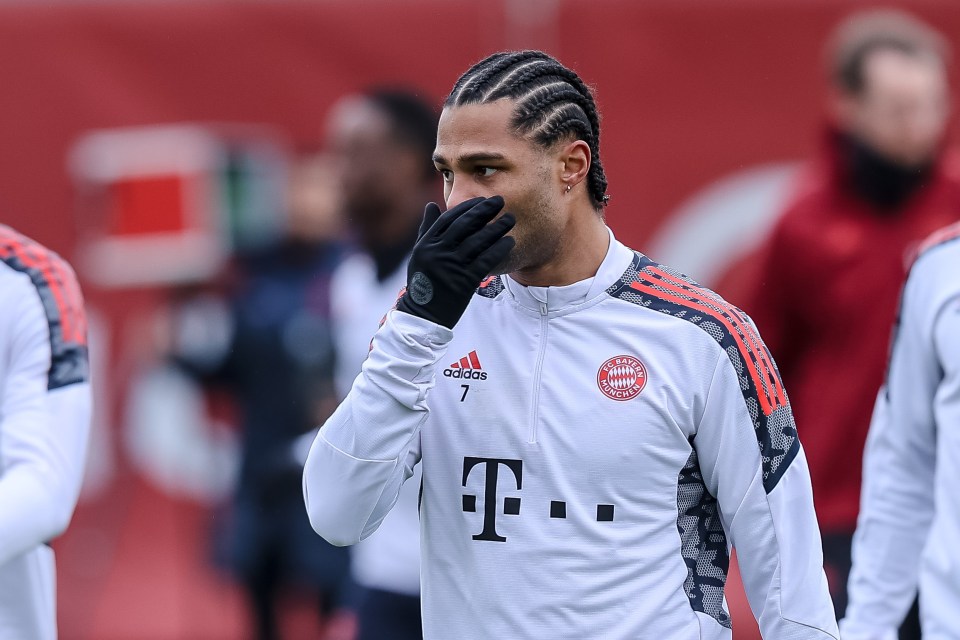 Germany winger Serge Gnabry is another of the Bayern aces apparently sent a sick message, with police now looking into the matter