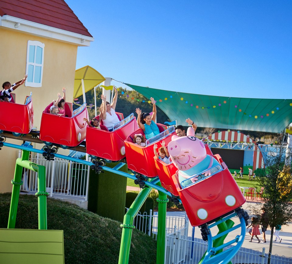 Coming this summer is the first Peppa Pig Land at the park, with six rides and themed playgrounds