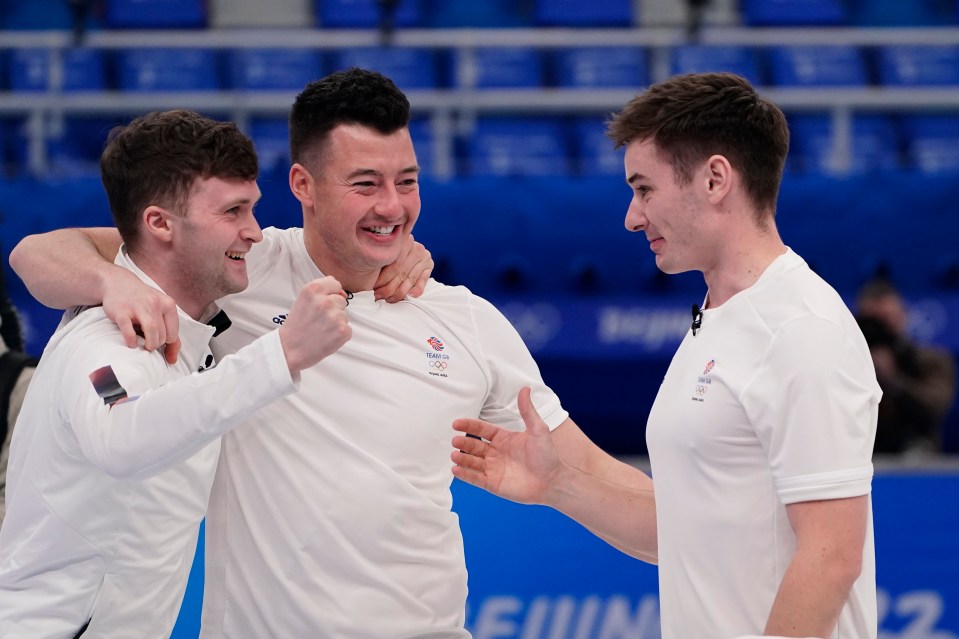 Team GB's men's curling team are guaranteed at least silver after beating the USA in the Olympic Games semi-finals