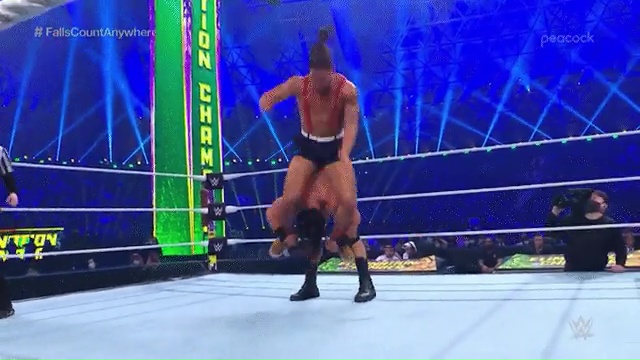 WWE star Madcap Moss was part of a horrifying spot at Elimination Chamber
