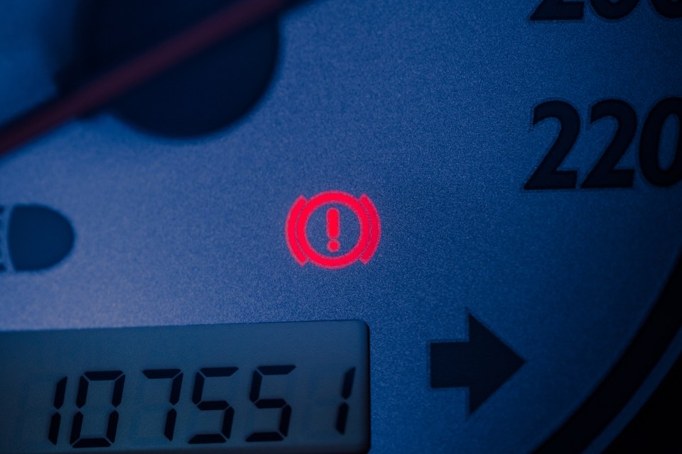 The brake warning light should not be ignored at any cost
