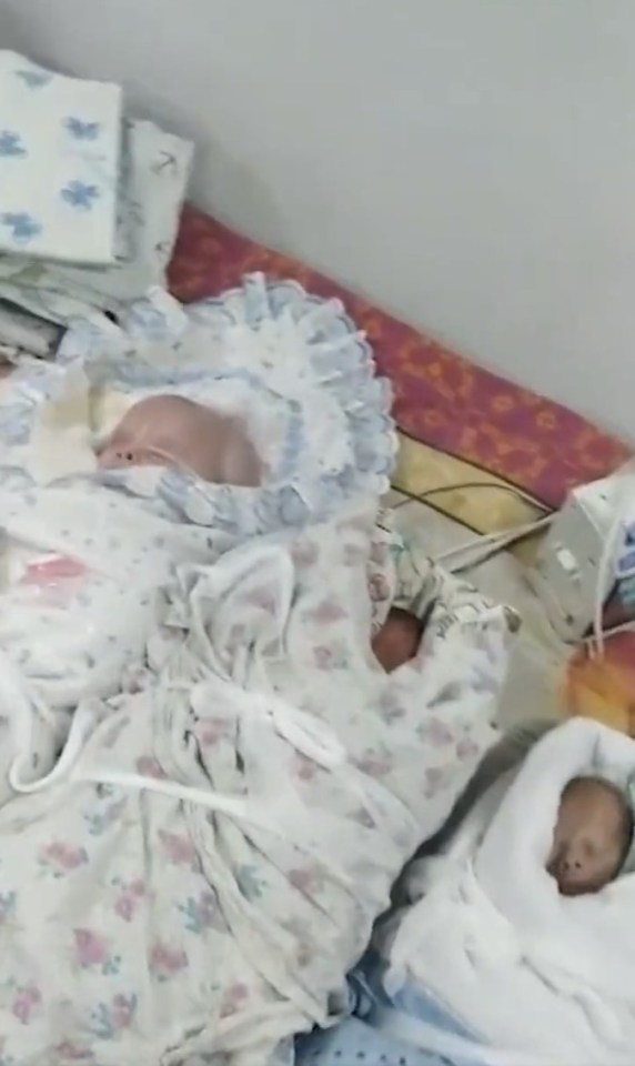 Newborn babies who were in intensive care were rushed to the basement to be looked after by brave nurses