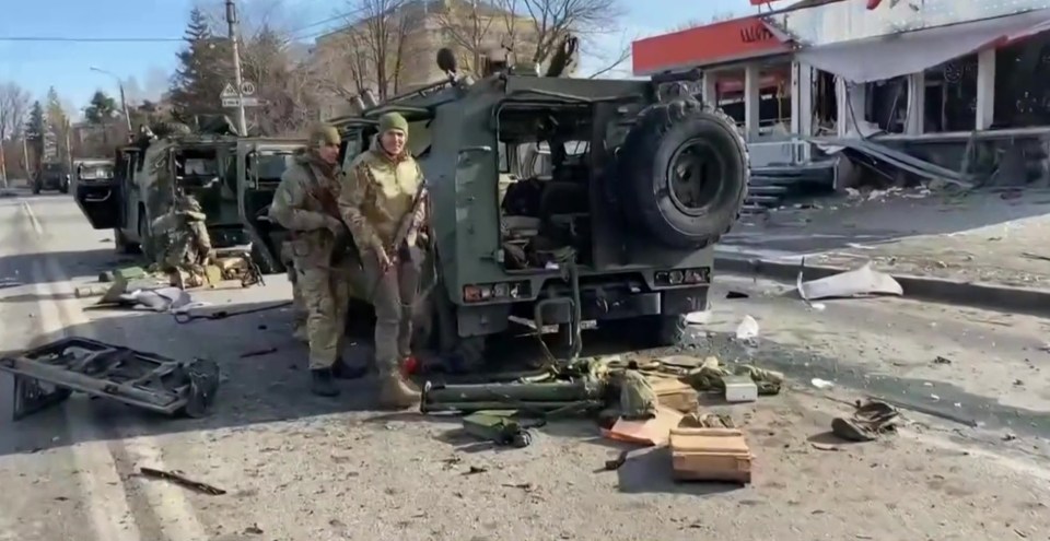 The city's governor has said Ukraine still has 'full control'